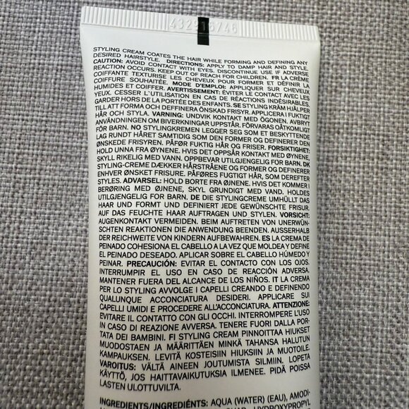 Sachajuan Hair Styling Cream Full Size 4.2 FL Oz For Straight or Curly Hair - Picture 3 of 5